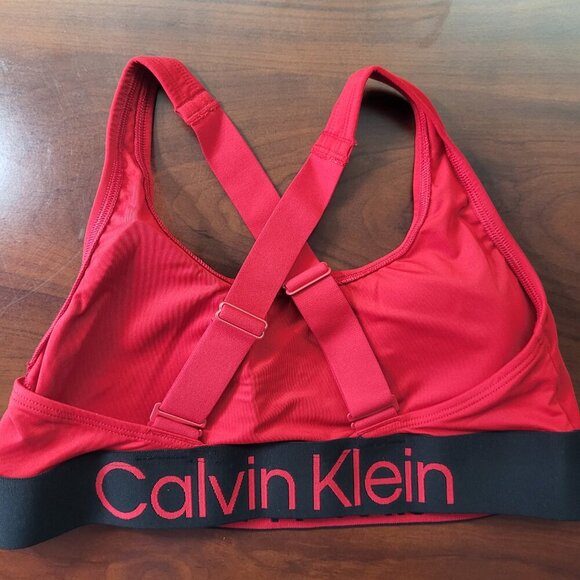 Women's Calvin Klein Bold Logo Micro Bralette – Size M – NWT - Picture 2 of 5
